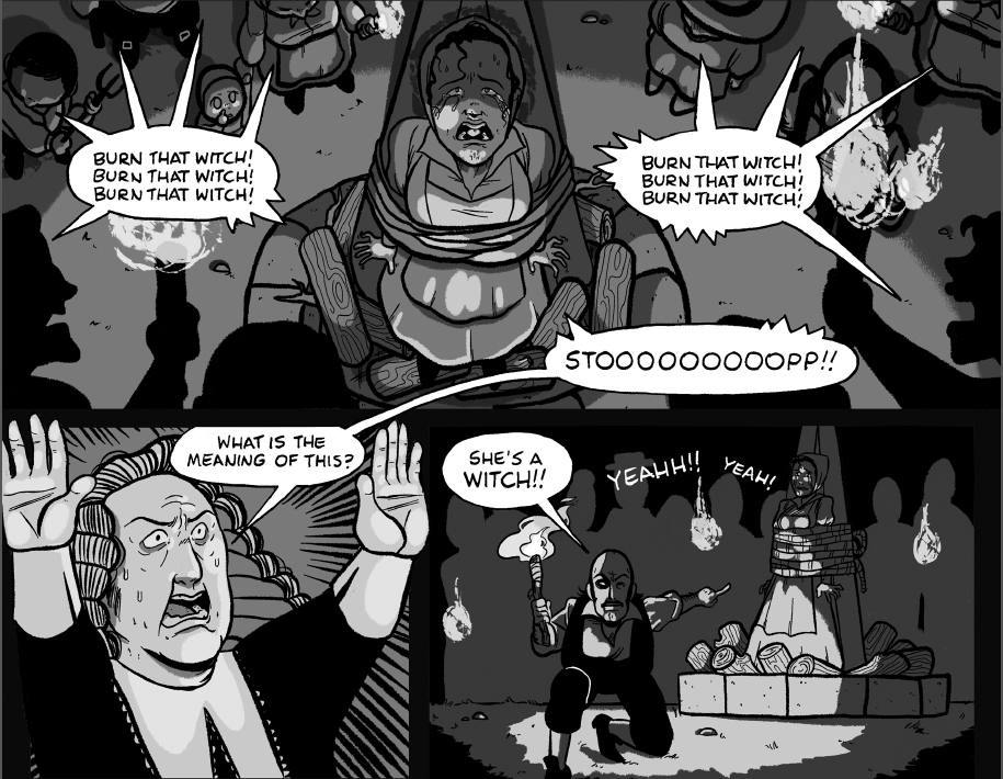 From Witch Hunt by The Stewart Bros. and Caroline Autopsy.