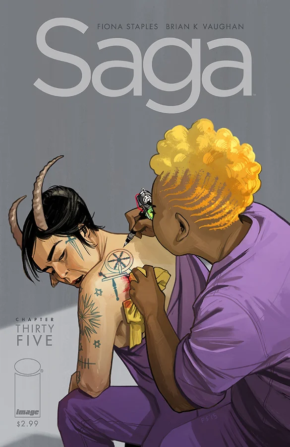 Saga #35 was first released on 3/30/2016.