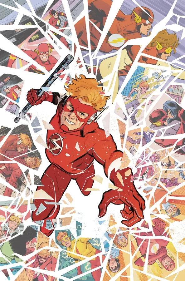 Flash Forward #4 cover art by Doc Shaner.