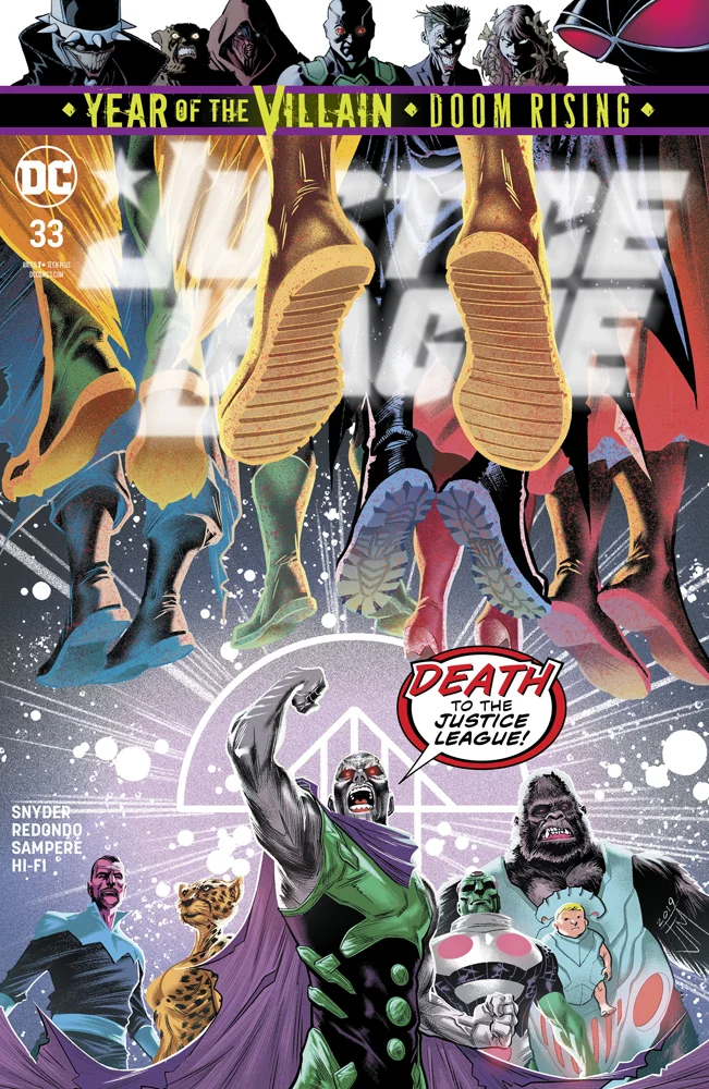 Justice League #33 is out today.