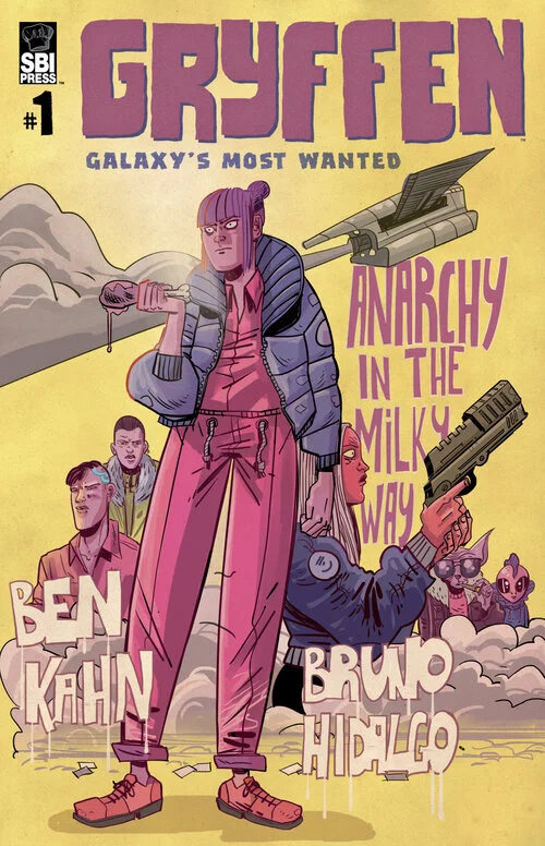 Extra Eisners - BEST DIGITAL COMIC - Gryffen: Galaxy's Most Wanted