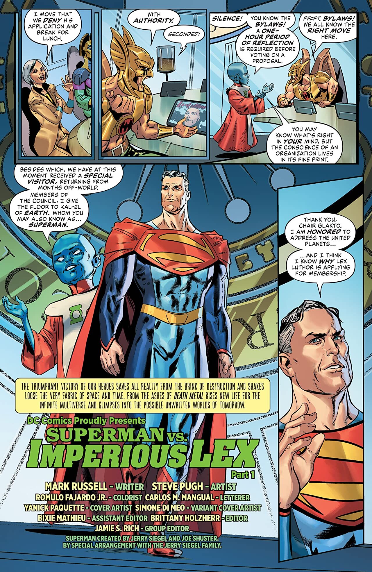 STTGL vs Superman Prime One-million - Battles - Comic Vine