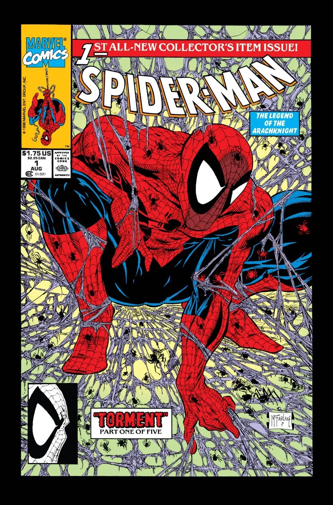 Classic Comic Of The Week Spider Man Torment By Todd McFarlane 