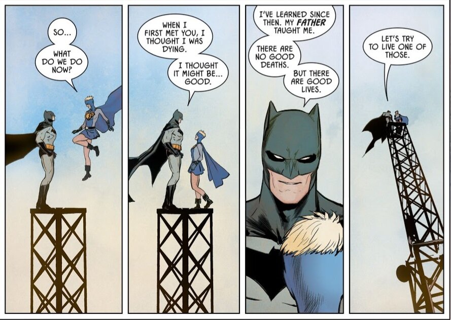 Philosophy and Tom King: Existentialism in Batman #23 (2016) — Comics  Bookcase