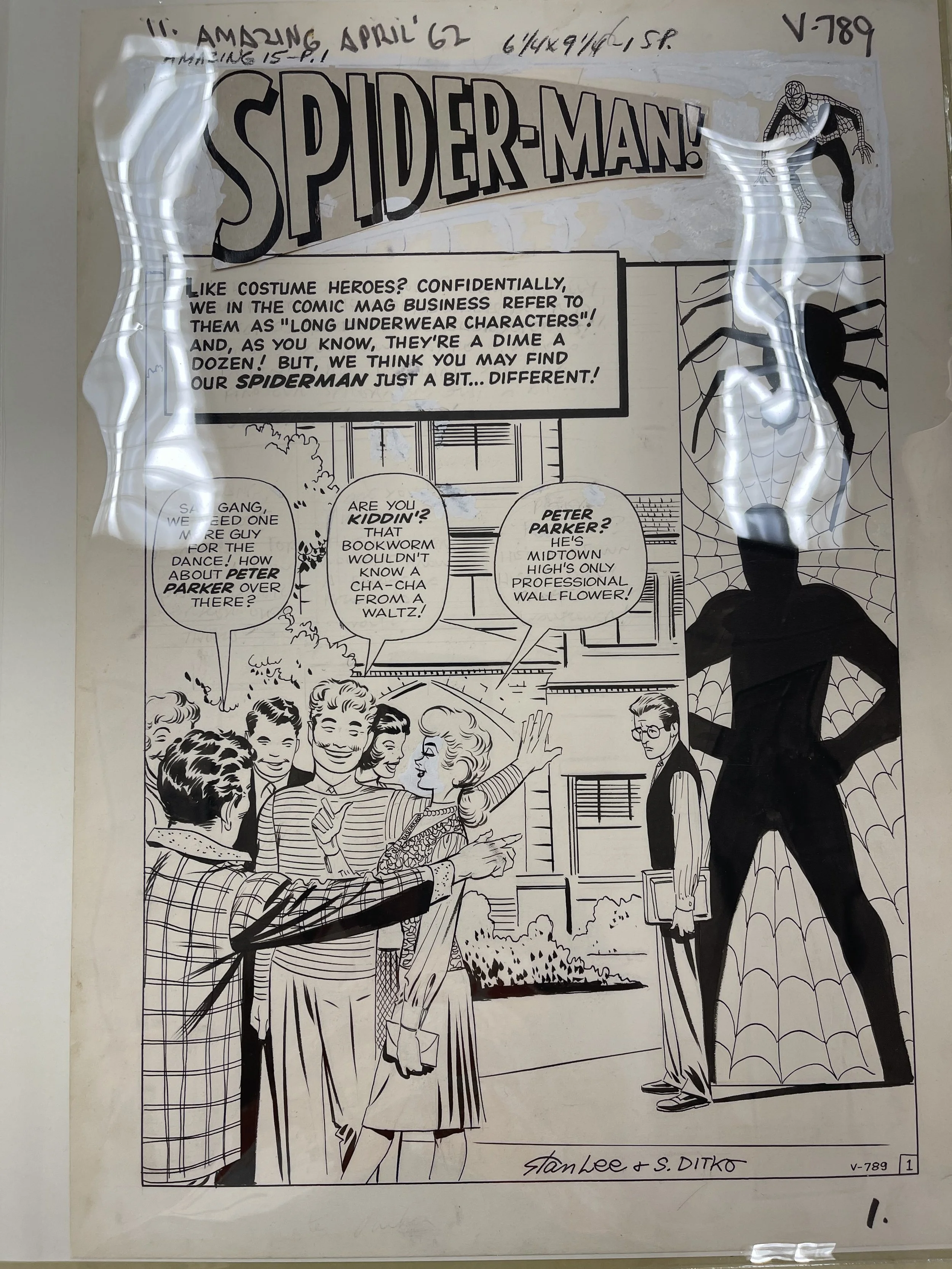 Amazing Fantasy 15 peter parker ditko