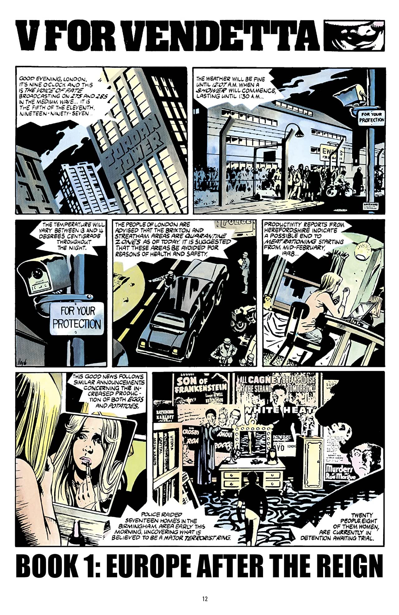 Classic Comic of the Week: V for Vendetta — Comics Bookcase