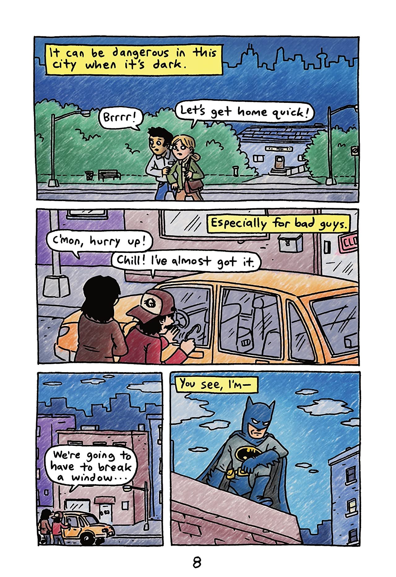 batman and robin comic strip