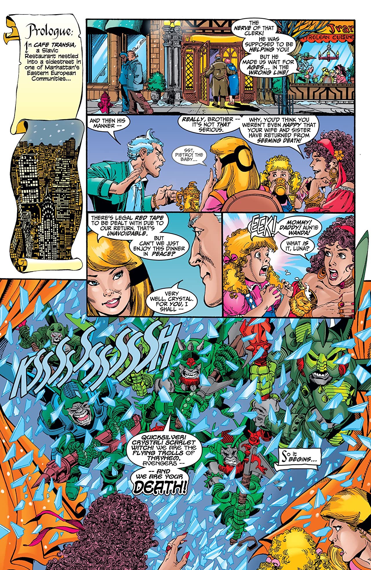 Avengers #7 August 1998 Marvel Comics Busiek Perez Vey