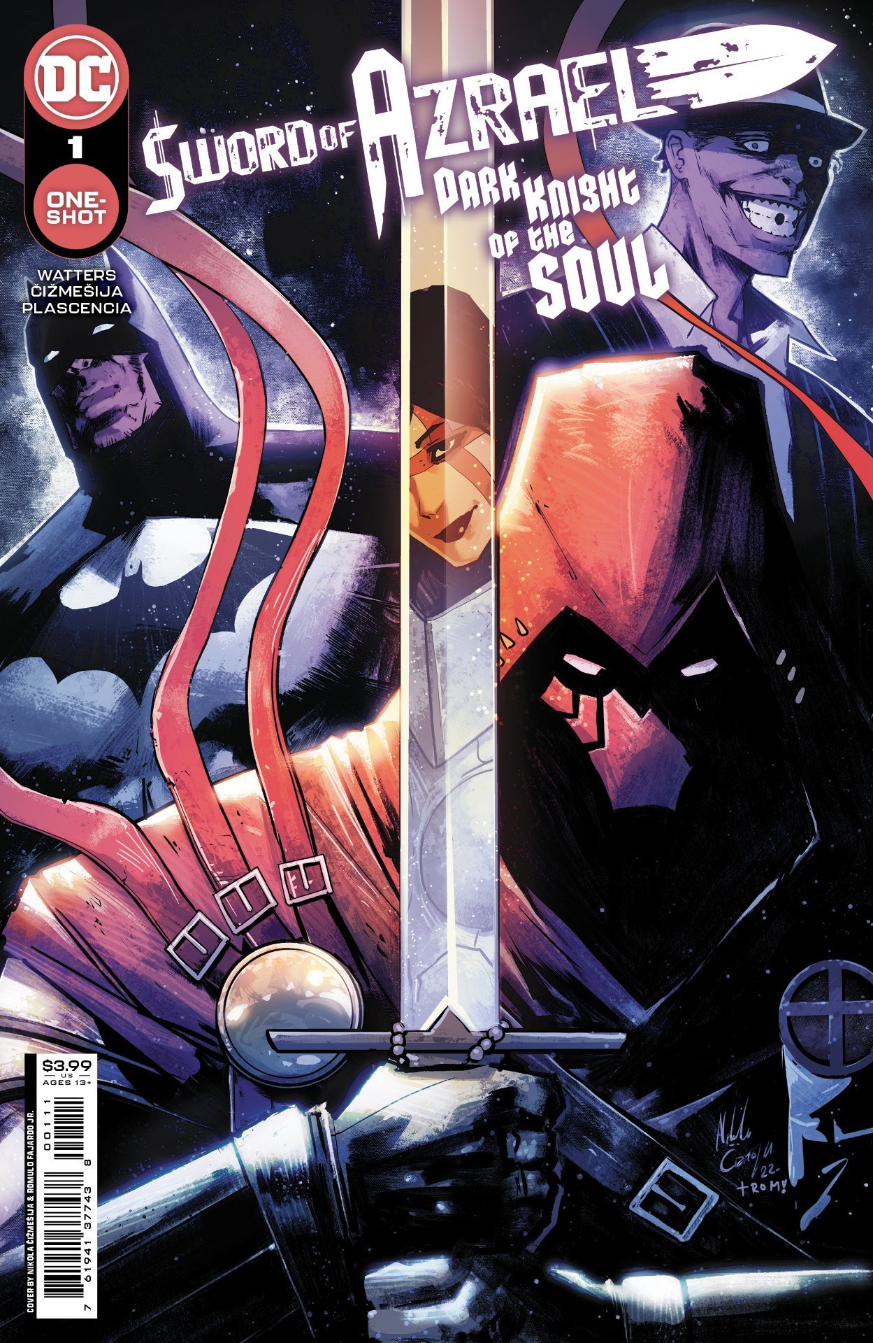 SWORD OF AZRAEL miniseries due in August from Batman: Urban Legends team —  Comics Bookcase