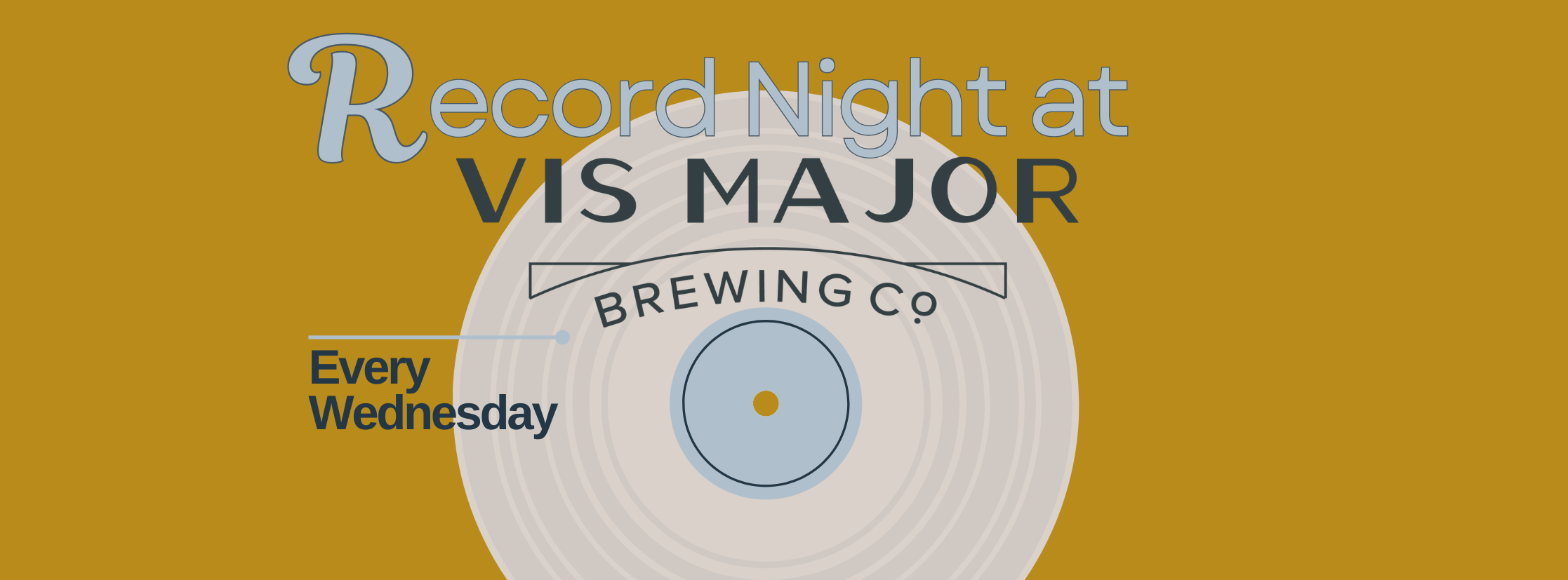      

 
   Tonight is Open Genre  Vinyl Cup Records will be on site selling a massive selection of used and new albums.  Experience the magic of vinyl as we bring you themed record nights every week. Each session will feature a new genre or iconic a