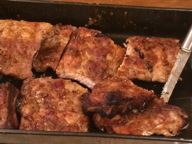 Bourbon and Blues. Baby Back Ribs and a sampler of Blues on Suppertime