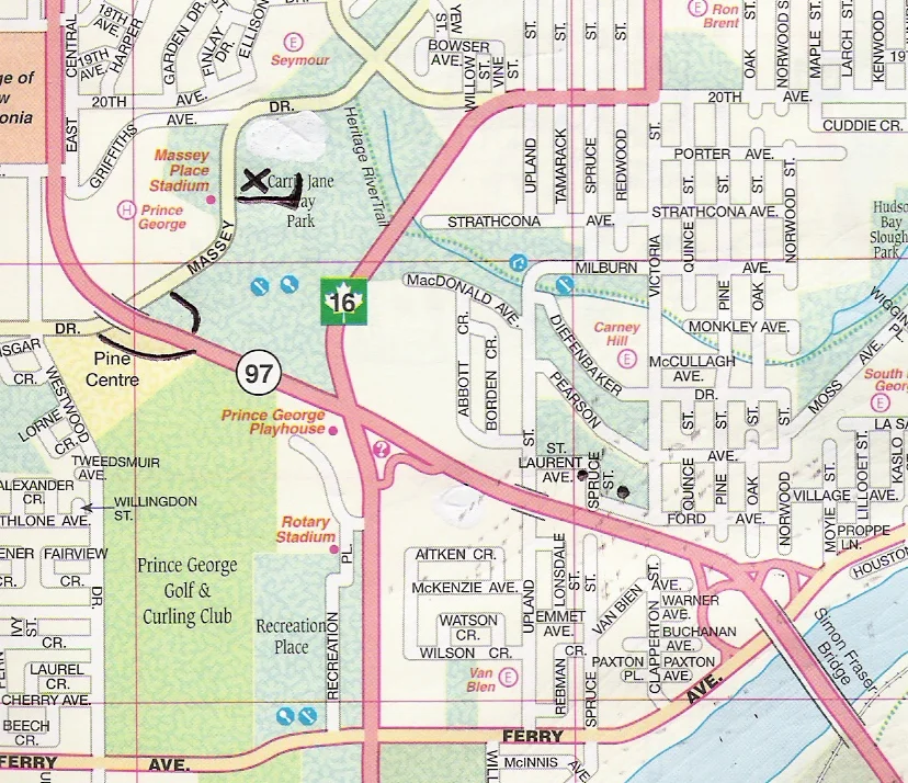 How to get around in Prince George