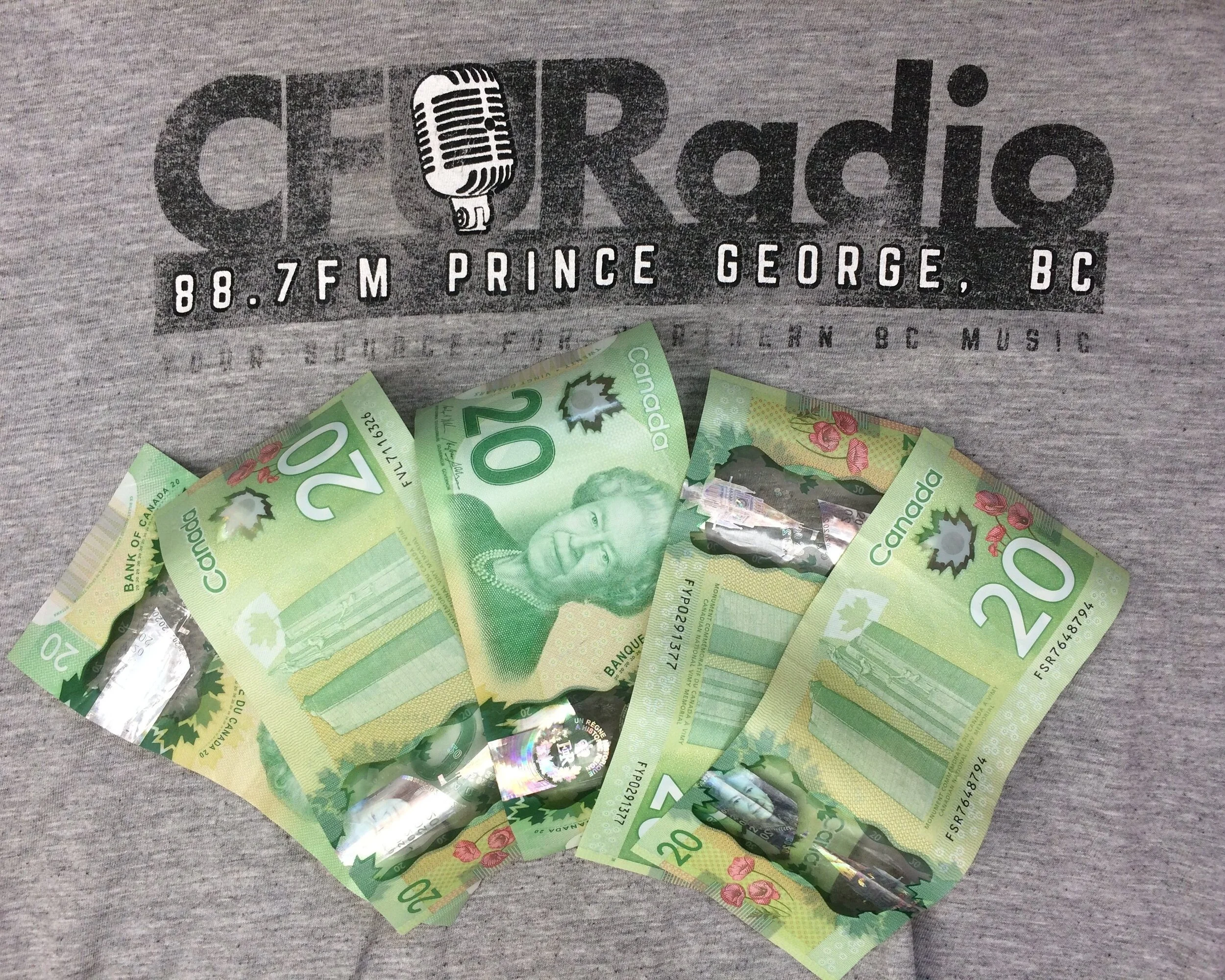 This will arrive in cheque form actually…