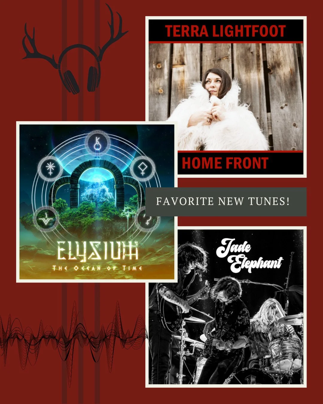 New Music added to CFUR this week!! Take a listen :)
@terralightfoot - Home Front
Elysium - The Ocean Of Time
@jadeelephantmusic - Too Loud