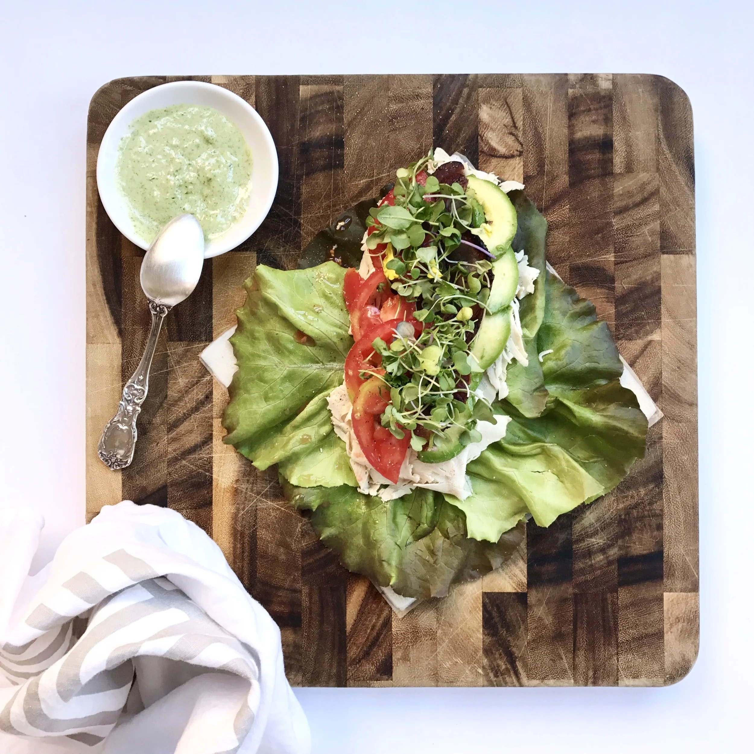 QUICK LUNCH RECIPE + BRAND REVIEW: PALEO TURKEY WRAP