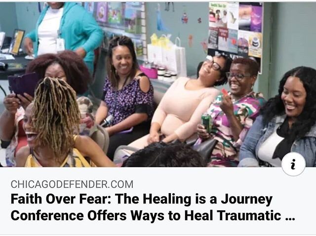 When one of us wins, we all win. Check out what @chicagodefender had to say about my biz partner and friend @listiner_inspires Healing is a Journey Conference! It was such a blessing to be able to host this event, but even more of a blessing to be ab