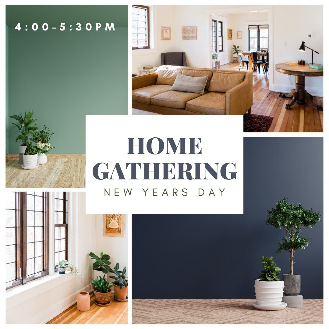 THIS SUNDAY... DON'T FORGET!!! We will not be gathering in our usual location. We will be having our Sunday Gathering in a home. 4:00-5:30pm. We will read scripture, worship through song + pray and eat dinner together! We'd love for you to come throu