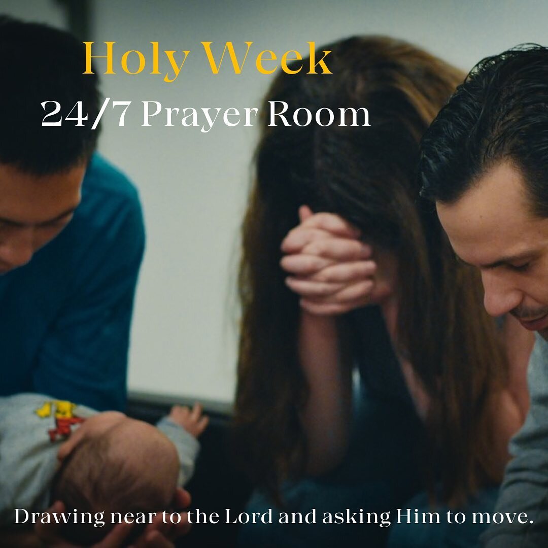 Join us in another commitment to 24/7 prayer! Sign up at tcla.co/prayerroom or at the link in our bio. We&rsquo;ll have at least one person praying in the prayer room each hour from midnight on Palm Sunday (3/24) to the start of the Tenebrae Service 