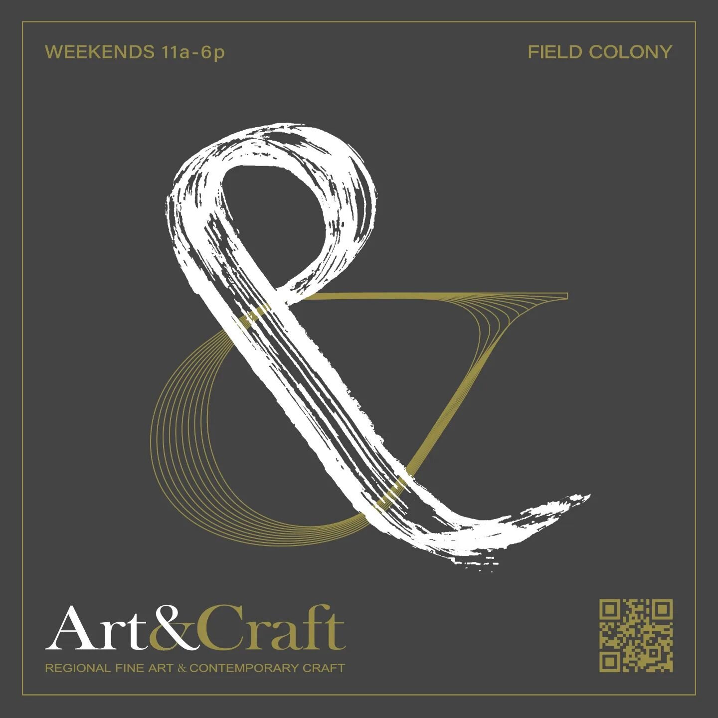 11a - 6p / Saturday &amp; Sunday

Art &amp; Craft
Regional Fine Art &amp; Contemporary Craft

Starting this weekend and each weekend until May, we are hosting local artists and artisans @fieldcolony to sell their exquisite and highly crafted works. 
