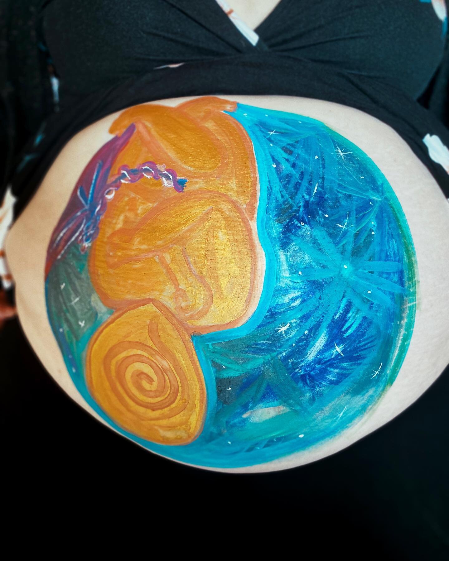 April babies 🧡

#bellymapping #birthart #doula