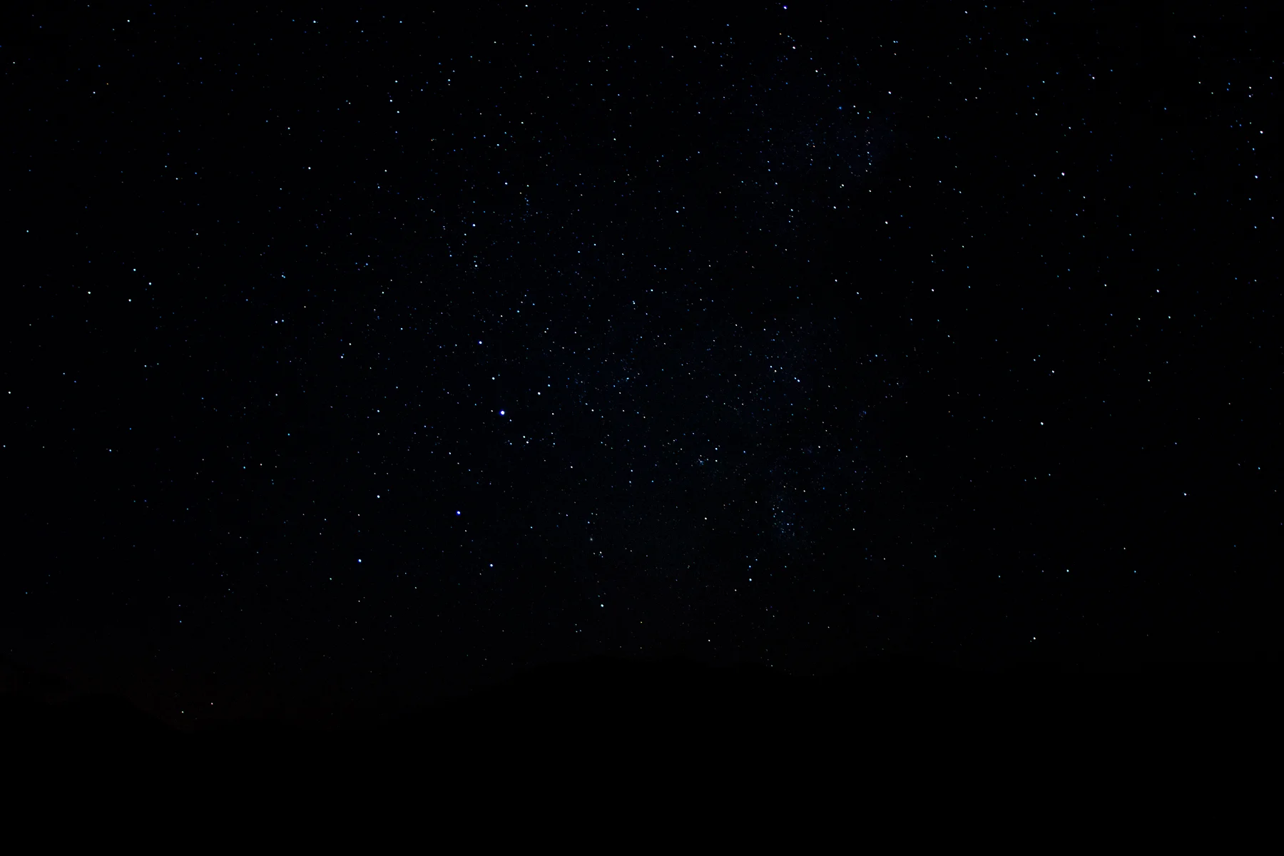 Here is an image taken with the same settings and processed the same. This was from about 100 miles North West of the center of Vegas in Big Dune. It was aimed more South West than South though.