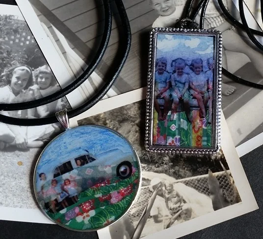 Collage and Resin Workshop