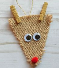 Kids Christmas workshop - tree decorations textile based