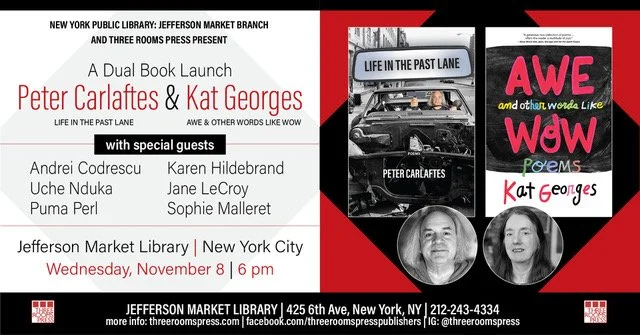 Book Launch for Peter Carlaftes &amp; Kat Georges