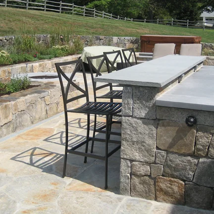 Grill Station with back bar - Wilton, CT 