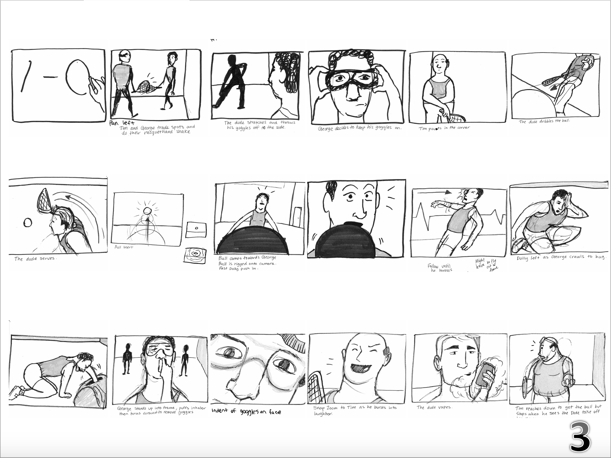  Storyboards by Carlos Douglas Jr. 