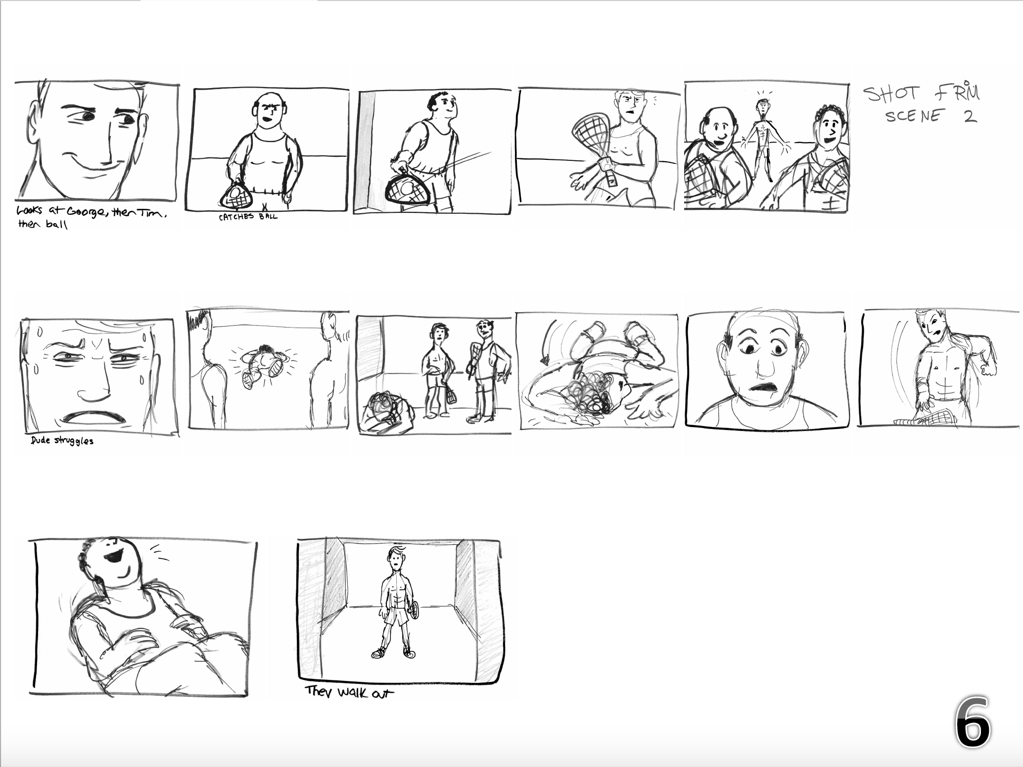  Storyboards by Carlos Douglas Jr. 