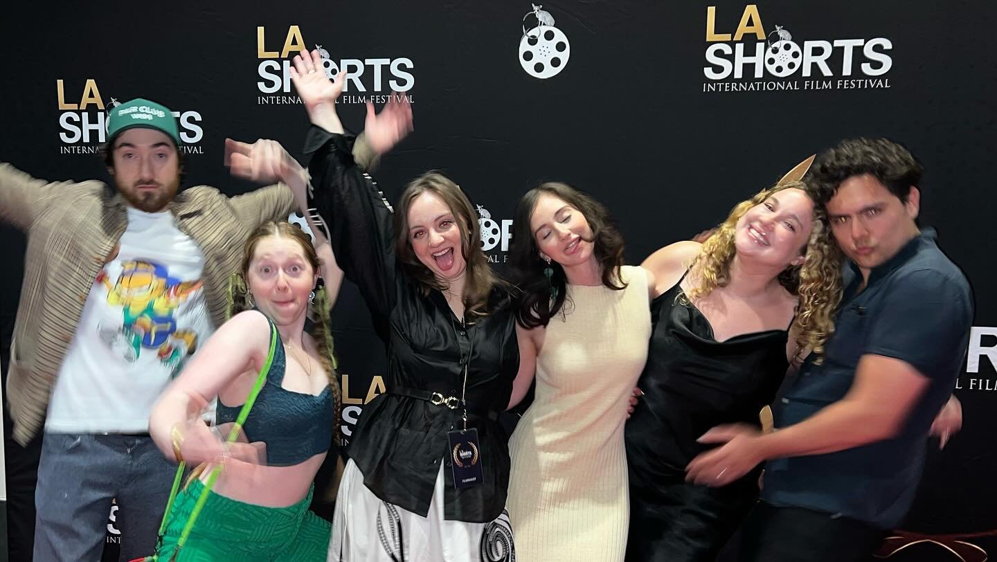 what a special night!!! So proud and thankful for the warm reception. And so happy to be surrounded by the best team in the biz. @lashortsfest