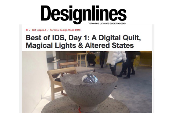 Designlines - Best of IDS 2018 LALAYA Design