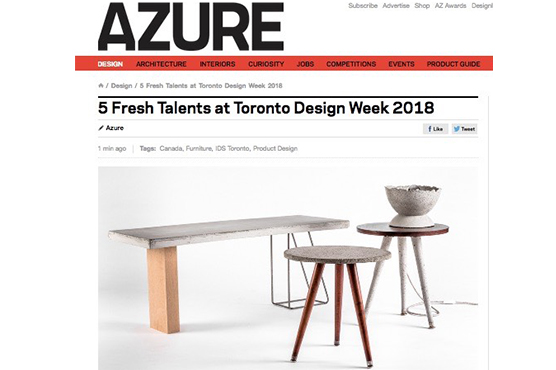 AZURE Magazine - Top 5 emerging talents