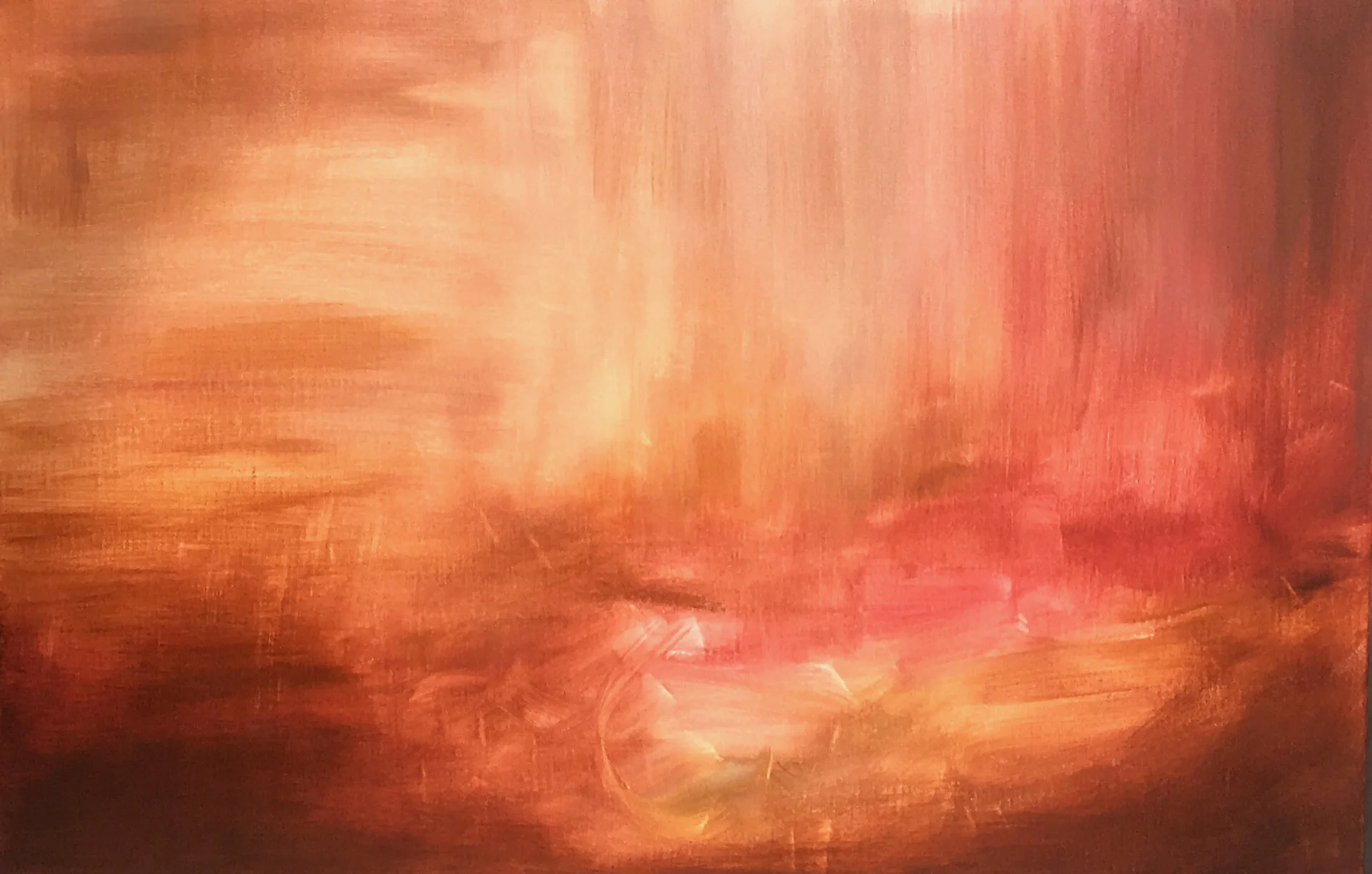 Éphémère24 x 36”, Acrylic on Canvas.