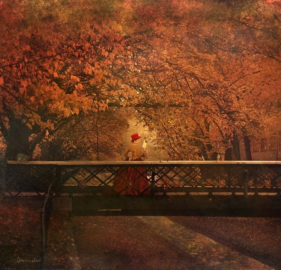 Rosalind Park Dreaming
I know it's Winter, but the sunshine and few remaining leaves make me hold on to feelings of Autumn; my favourite season. Rosalind Park never fails to shine in Autumn - and the bridge is a wonderful place to pause and read some