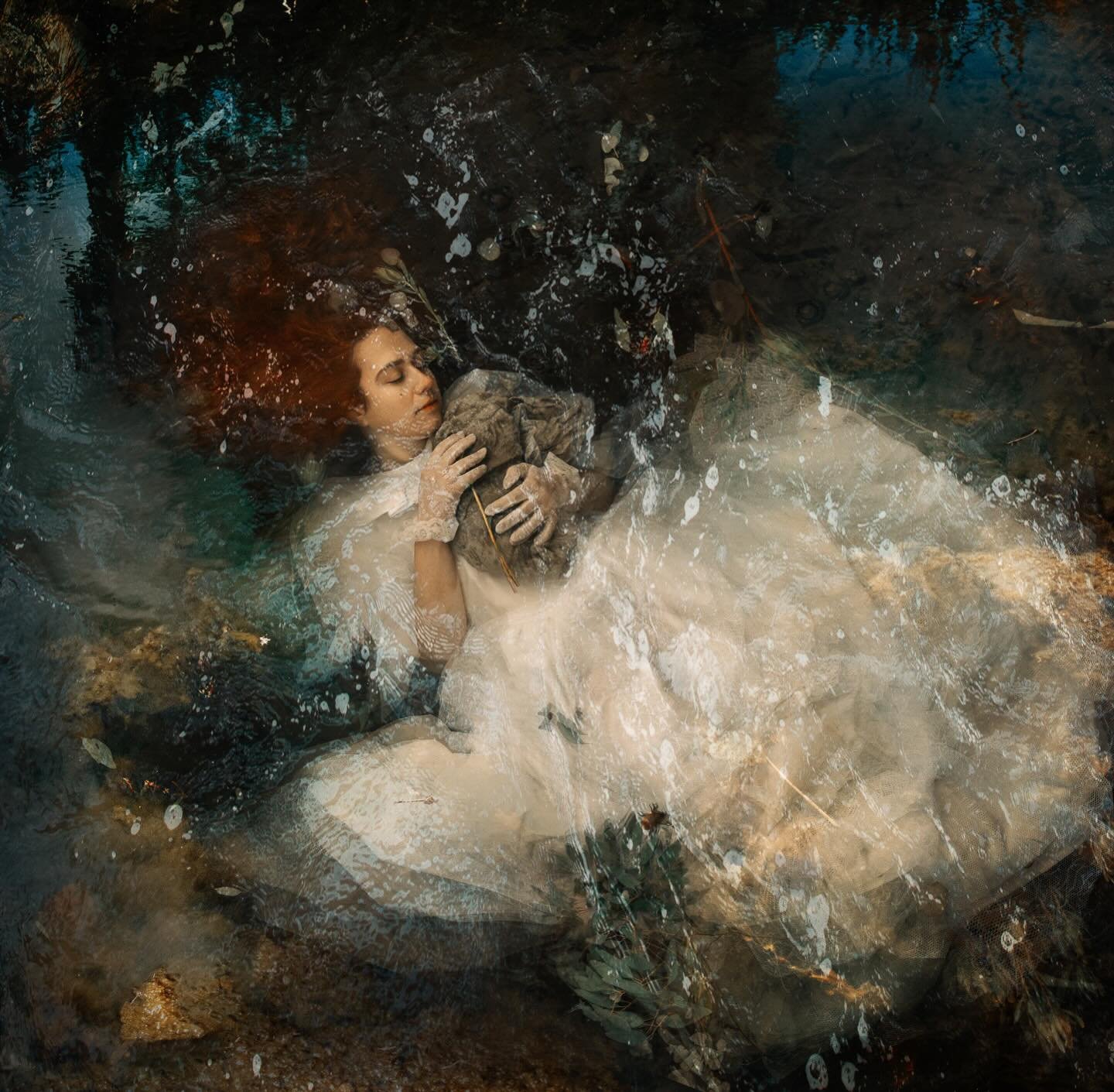 The River Wife
This story haunted me for two years before I felt ready to make the artwork that might do it justice. I feel the gravity of every story I portray, but this one felt so sad, so tender and tragic. For all of us who have ever been abandon