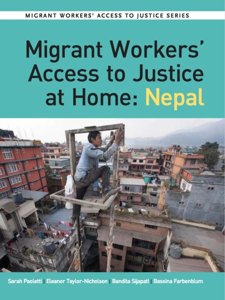 Migrant Workers' Access to Justice at Home: Nepal