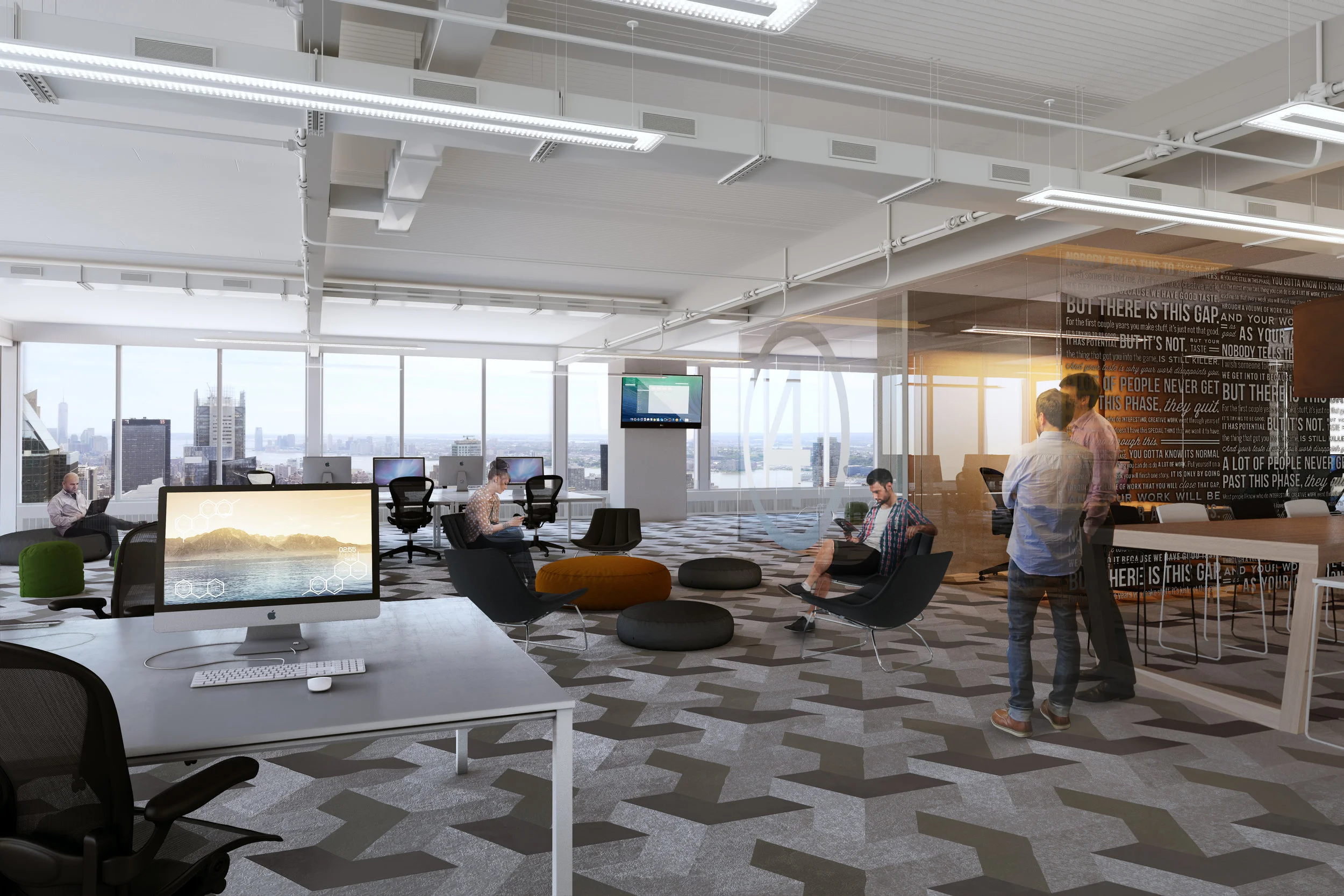 Creative Office Layout in NYC