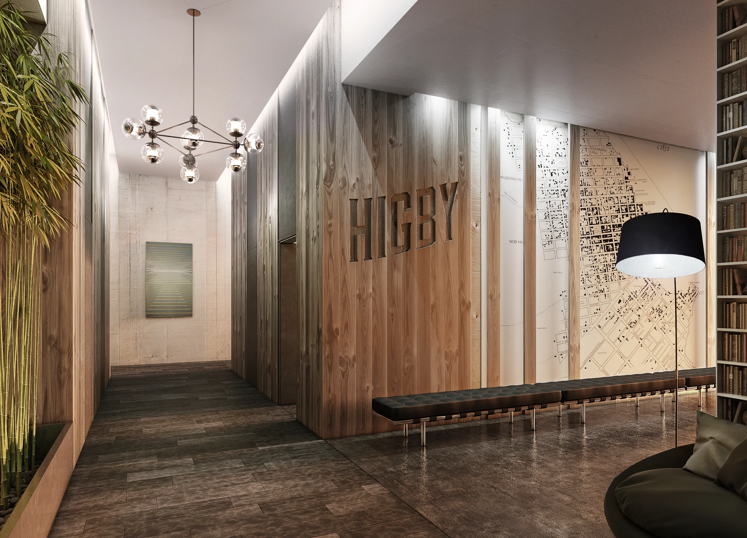 Higby Lobby in San Francisco