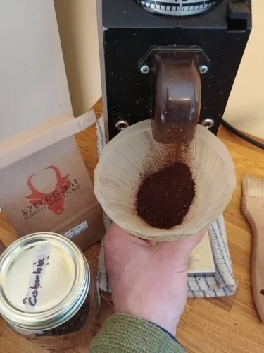 Fresh grinds for the best flavor