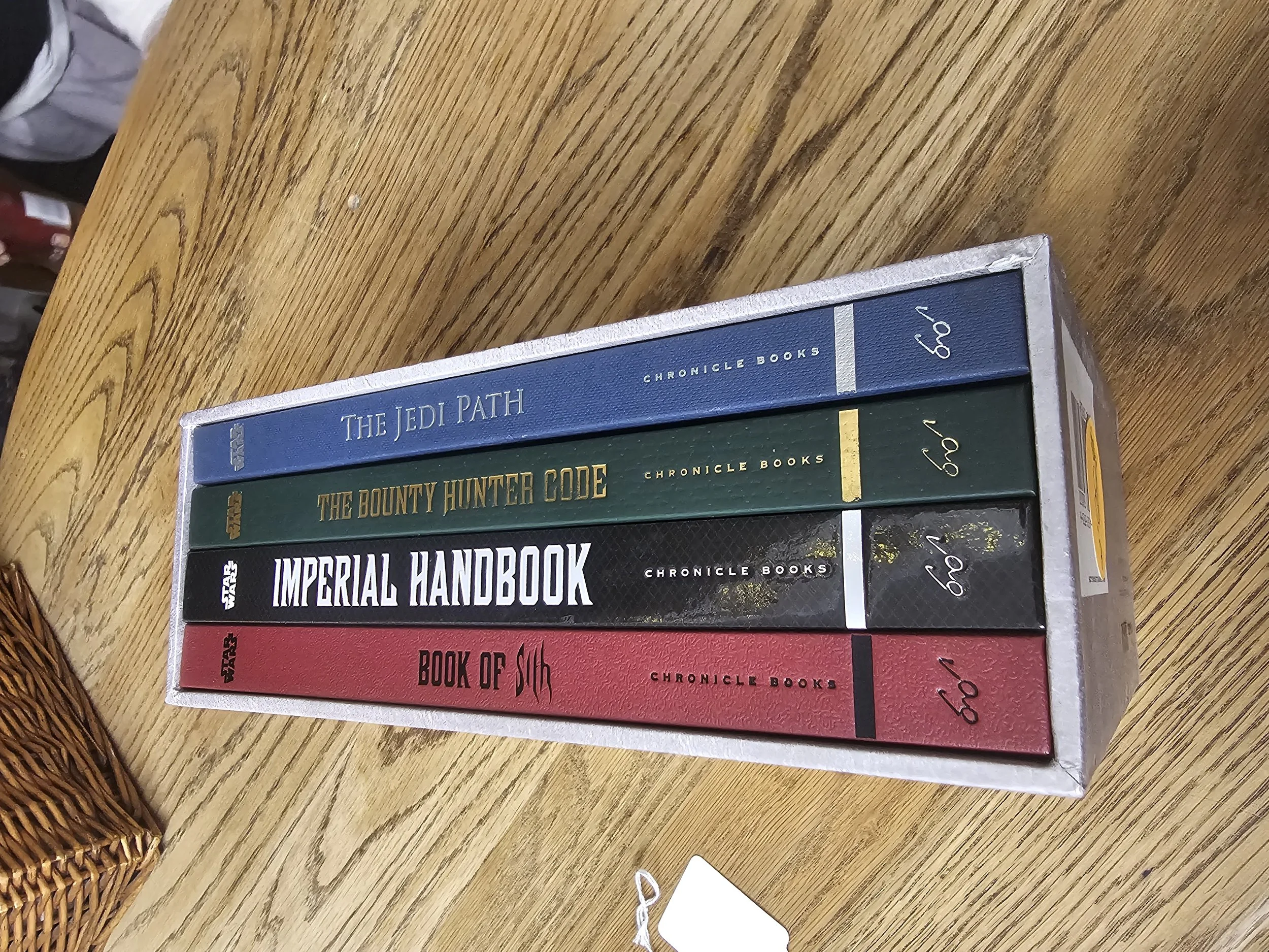"Secrets of the Galaxy" deluxe book set from Star Wars by Chronicle Books