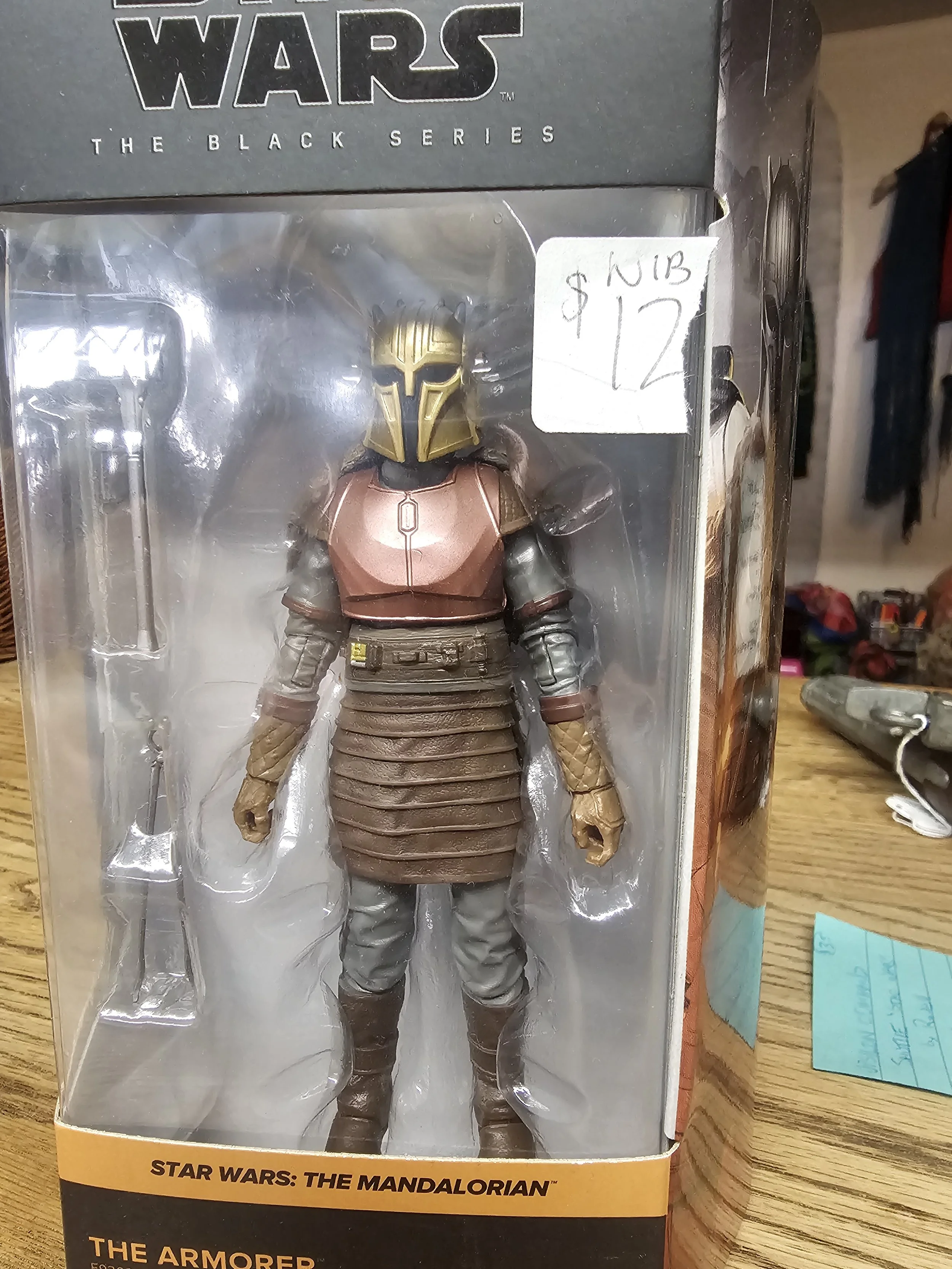 The Armorer from Star Wars the Mandalorian by HASBRO