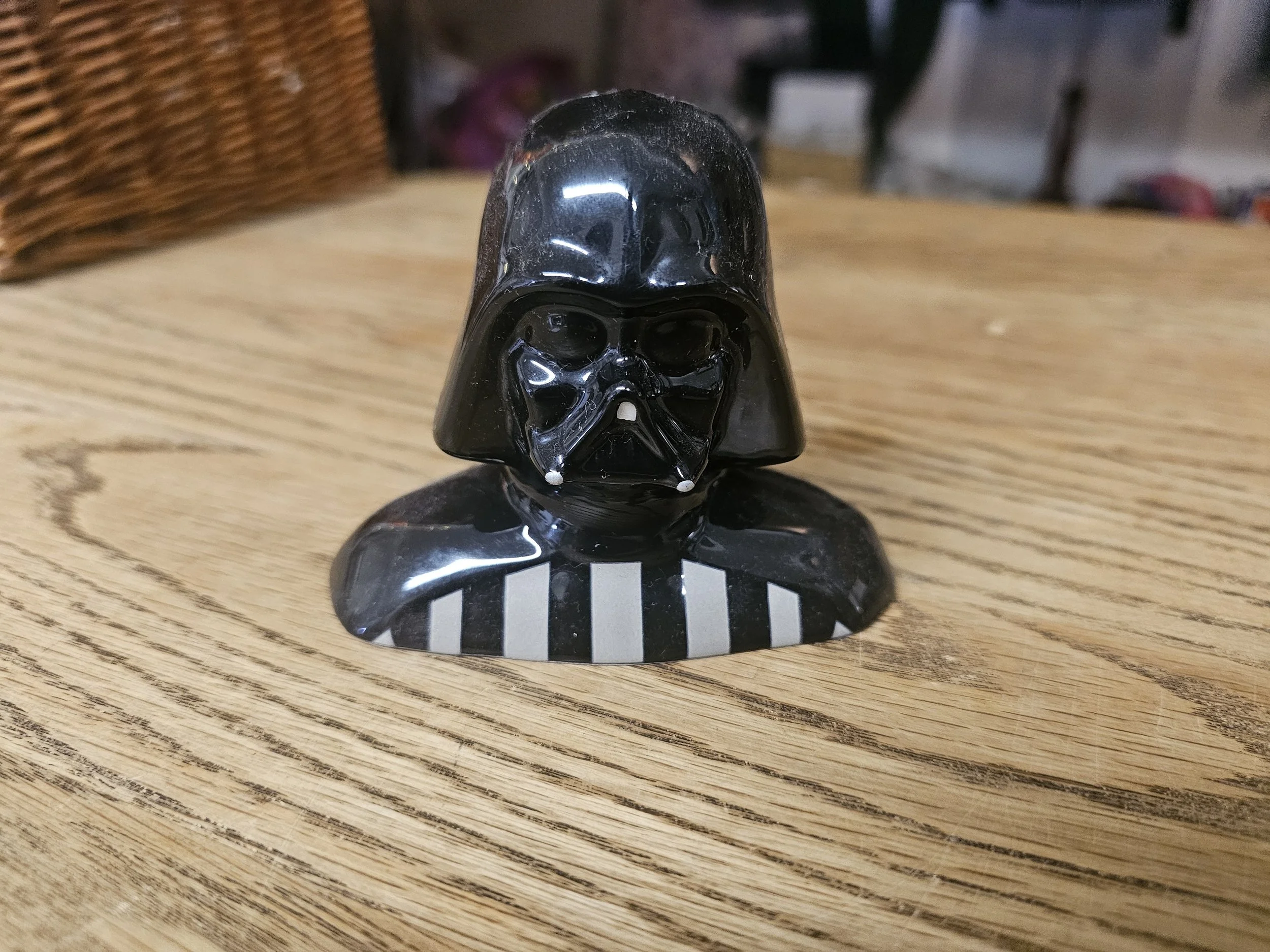 Ceramic Darth Vader Pepper Shaker by ???