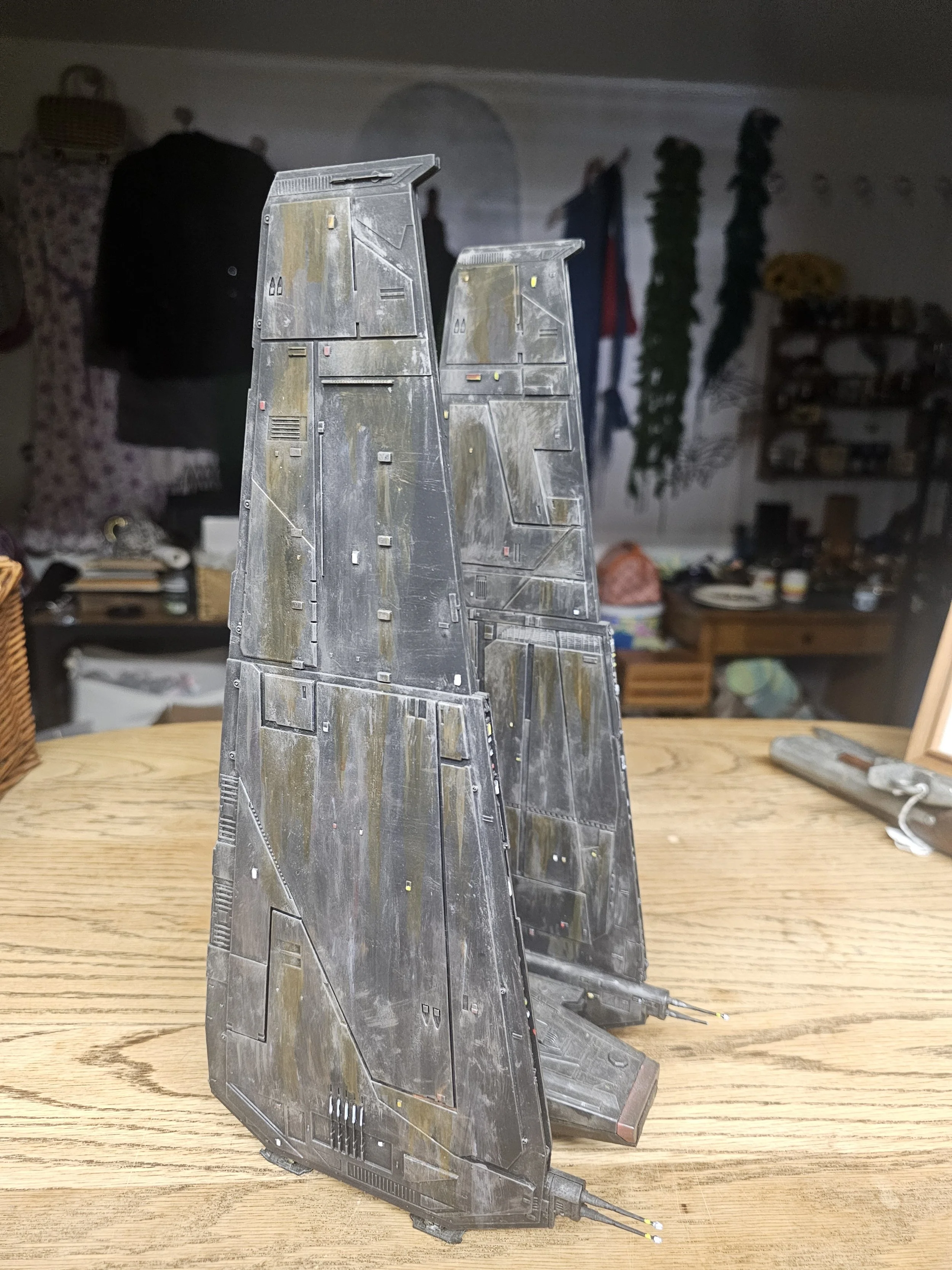 Kylo Ren's Upsilon Command Shuttle from Star Wars (The Force Awakens) by BANDAI