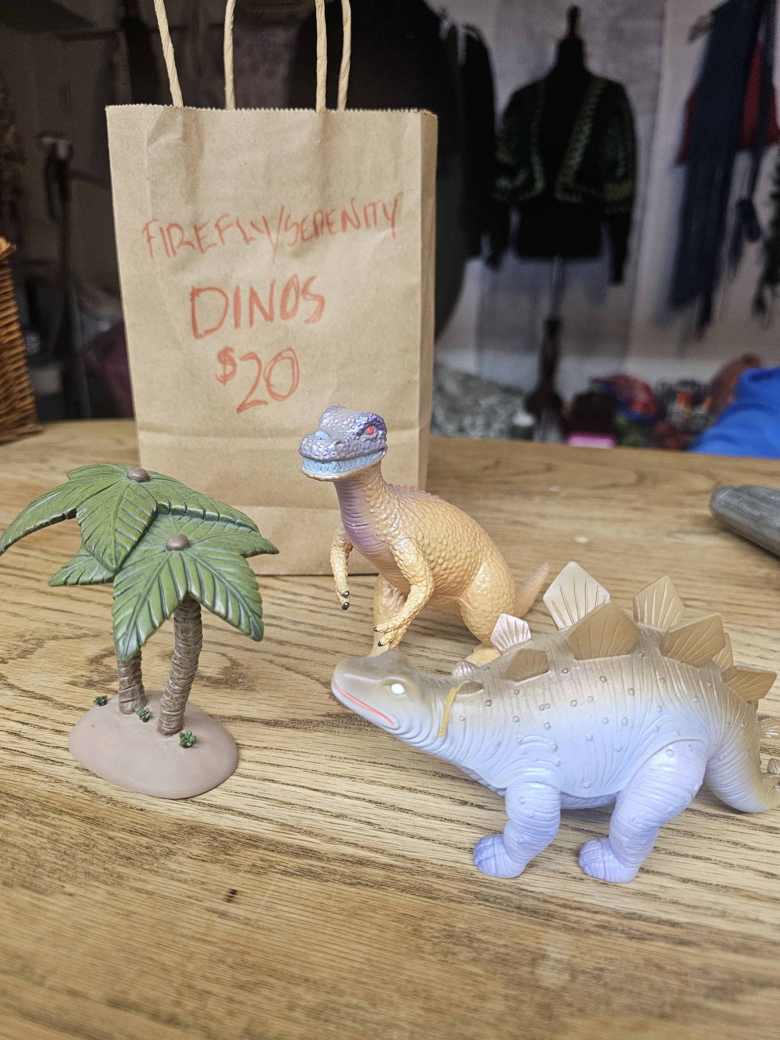 Wash's Dinosaurs from the TV "Firefly" by Loot crate