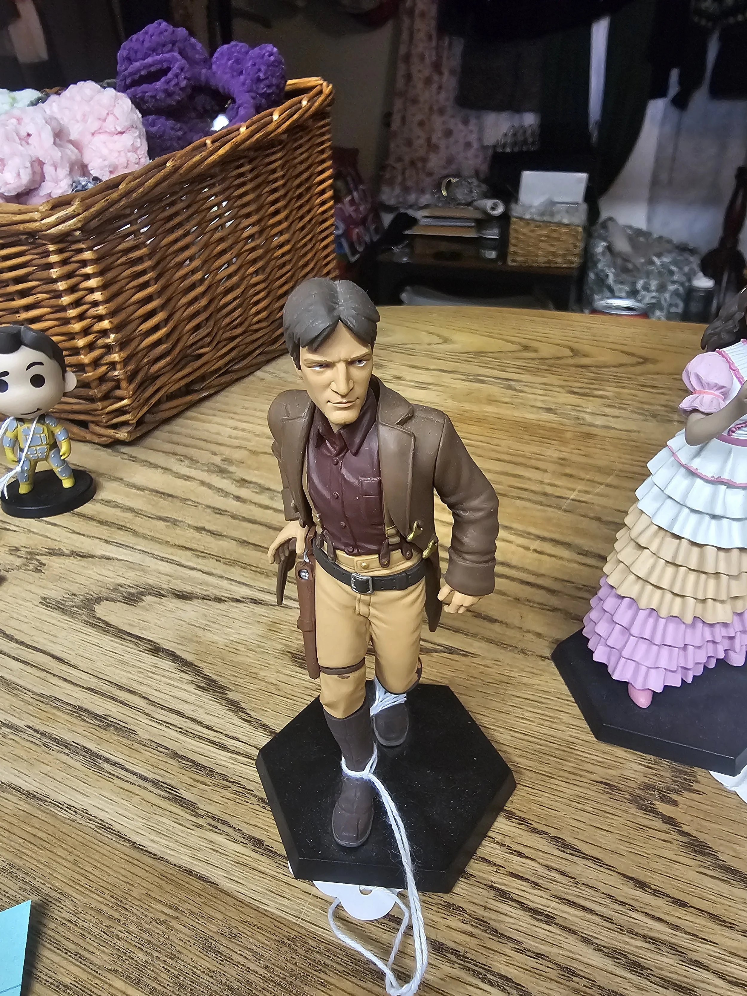 Captain Mal Collectible Figure from the TV show Firefly by QMX Replicas via Lootcrate.Very Rare. $20