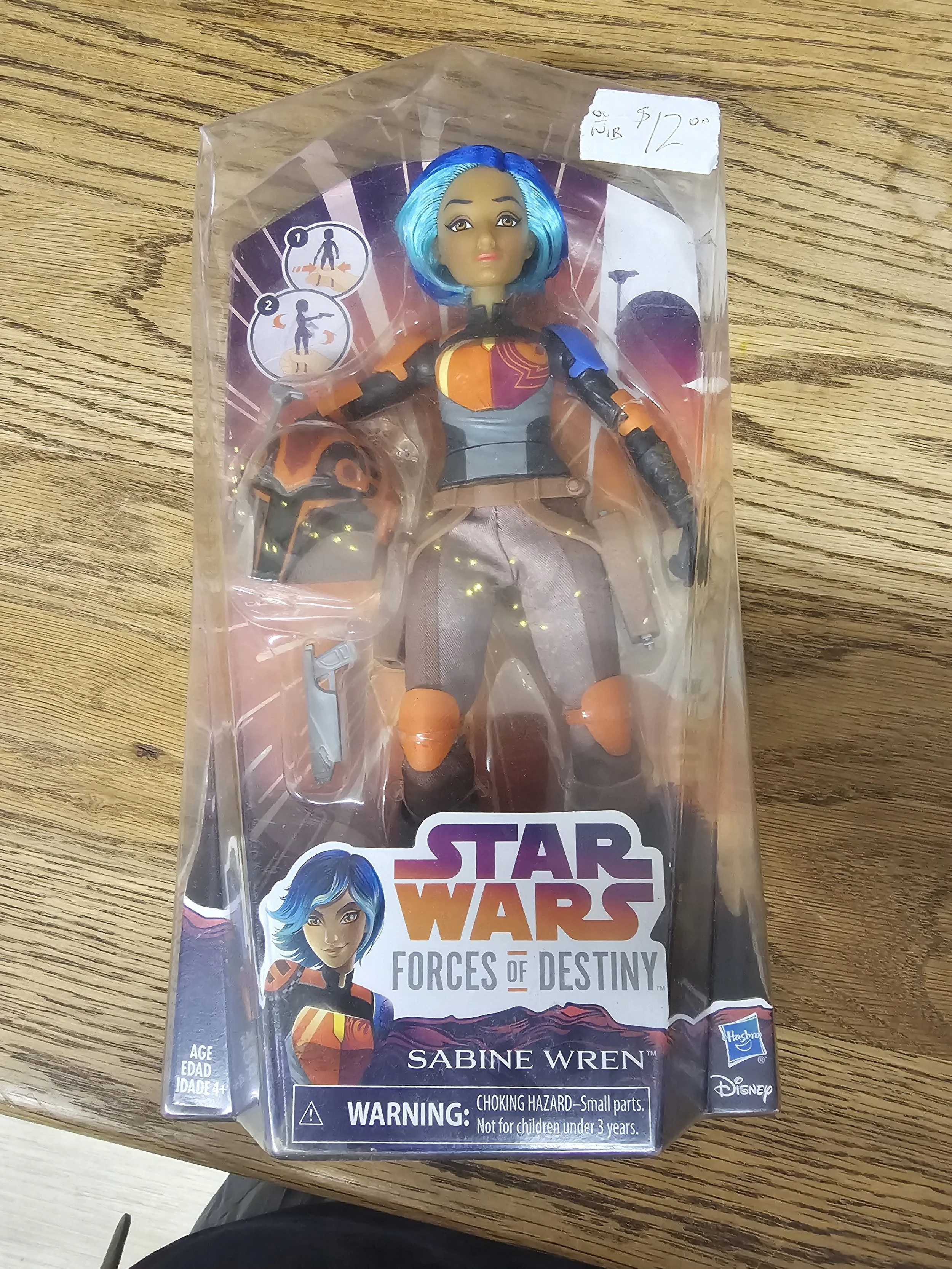 Sabine Wren 12" Action Figure from Forces of Destiny by HASBRO