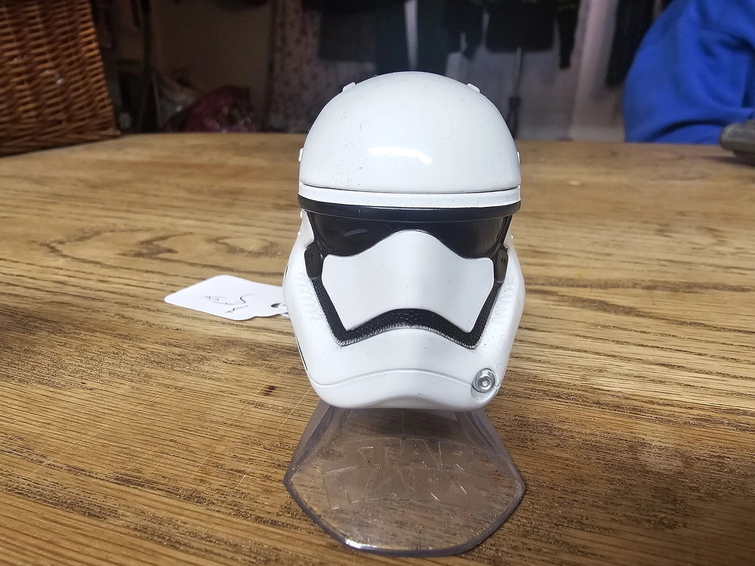 First Order Stormtrooper helmet from Star Wars The Force Awakens by HASBRO