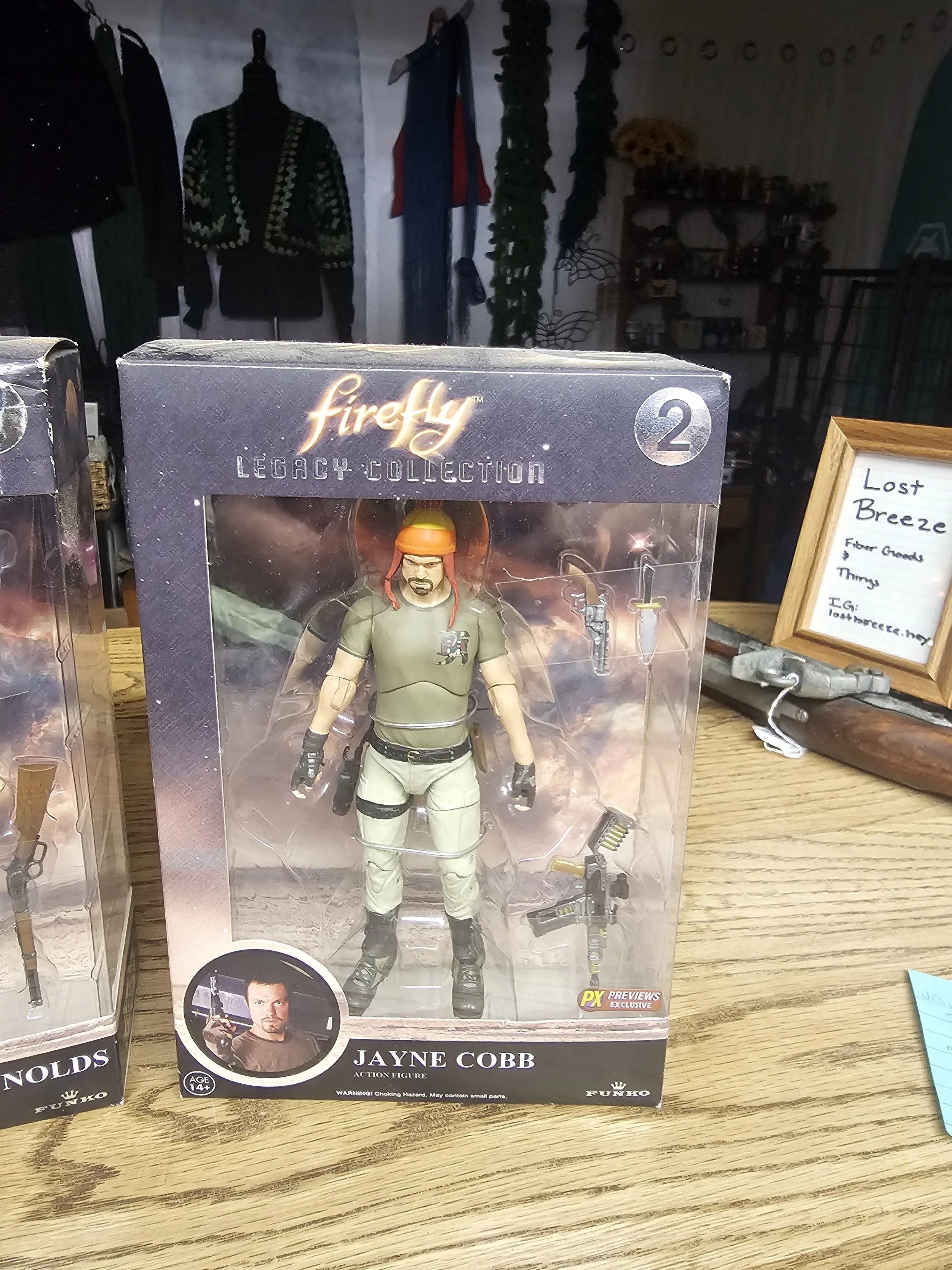Jayne Cobb Action Figure from the TV show "Firefly" by FUNKO